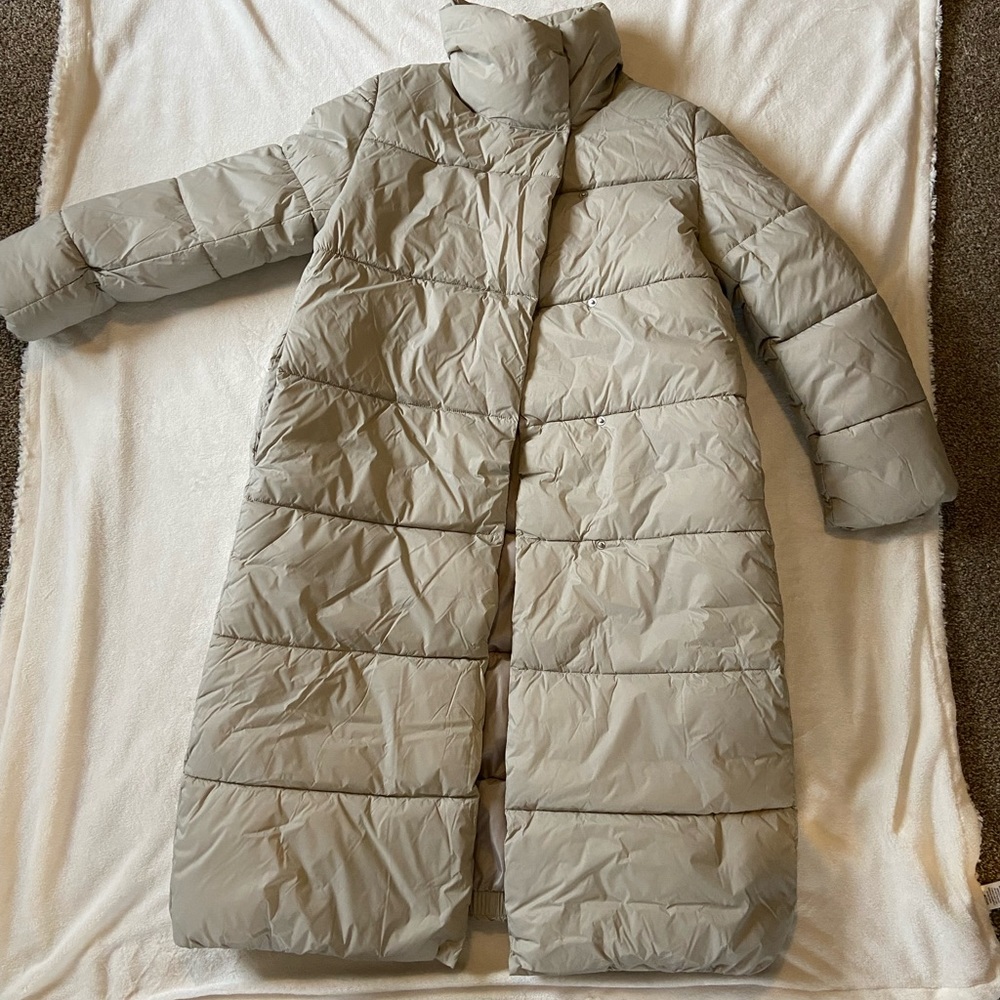 Banana Republic Factory Long Puffer Coat